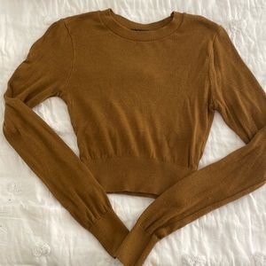 AMERICAN APPAREL Size xs cropped long sleeve